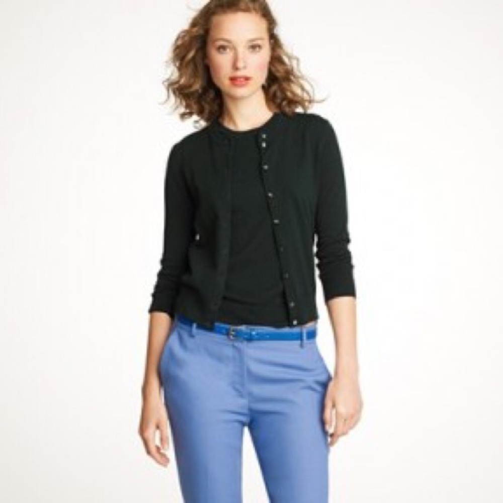JCrew Jackie cardigan XS navy - see condition